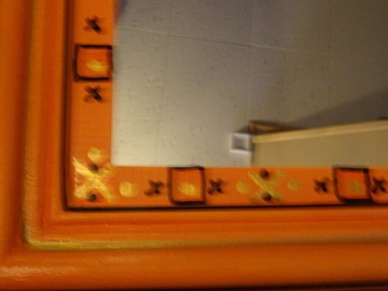 image for Mirror - Orange - Designer