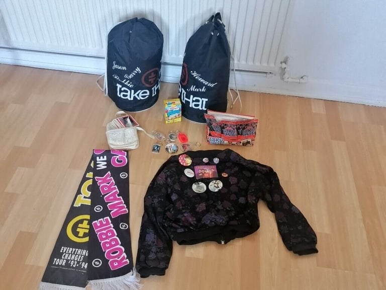 Rare Collectible TAKE THAT Official Merchandise Memorabilia Bundle ( Rare Items). 