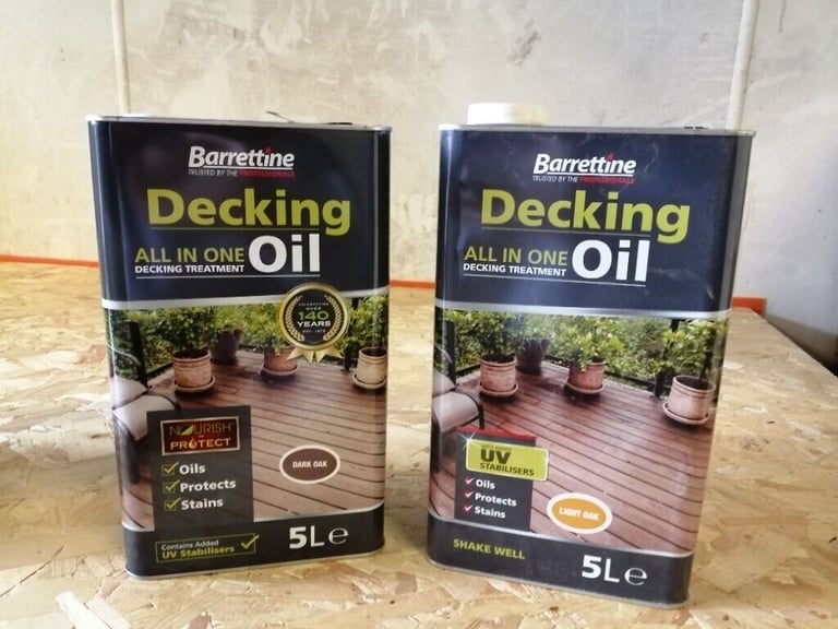 Decking Oil Various Colours, 5ltr £58.00