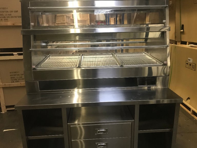 HCW5 Stile Chicken Display Cabinet With Original HP Componets