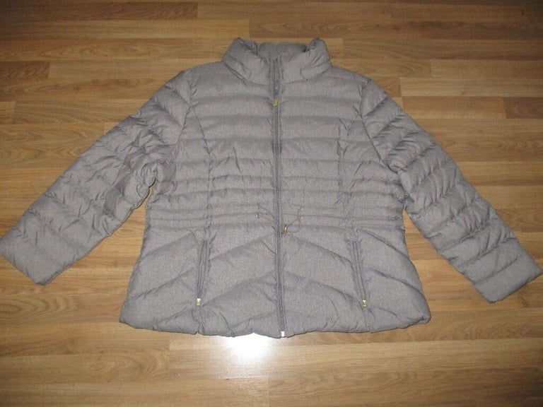 image for Womens principles grey puffer jacket size 22