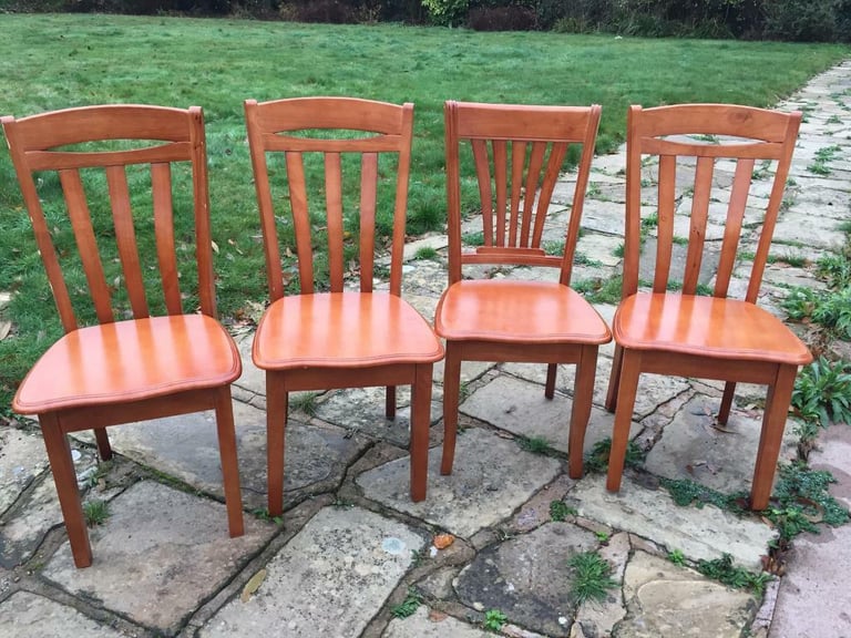 Chairs four and two set.