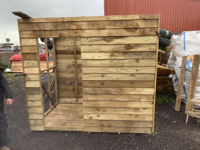 Sheds and decking 
