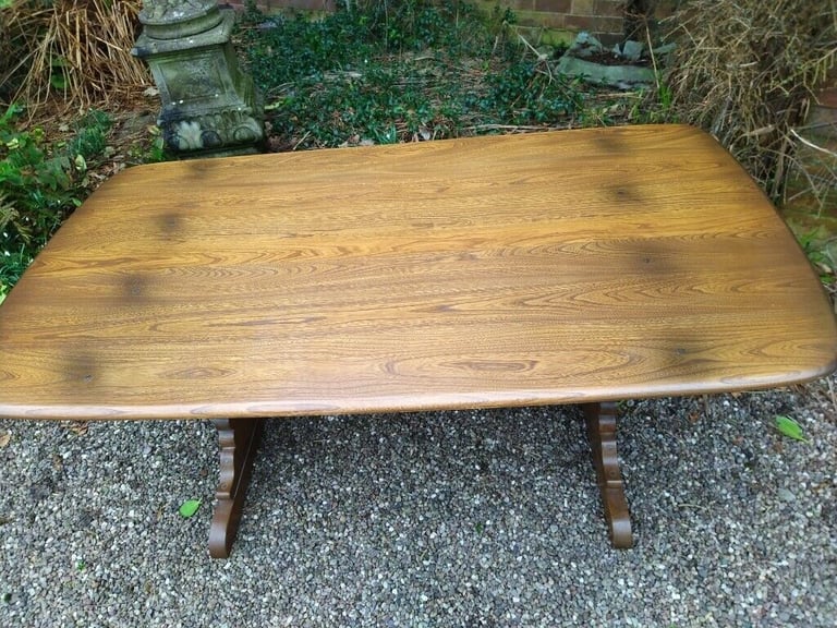Ercol Refectory Table 6ft long