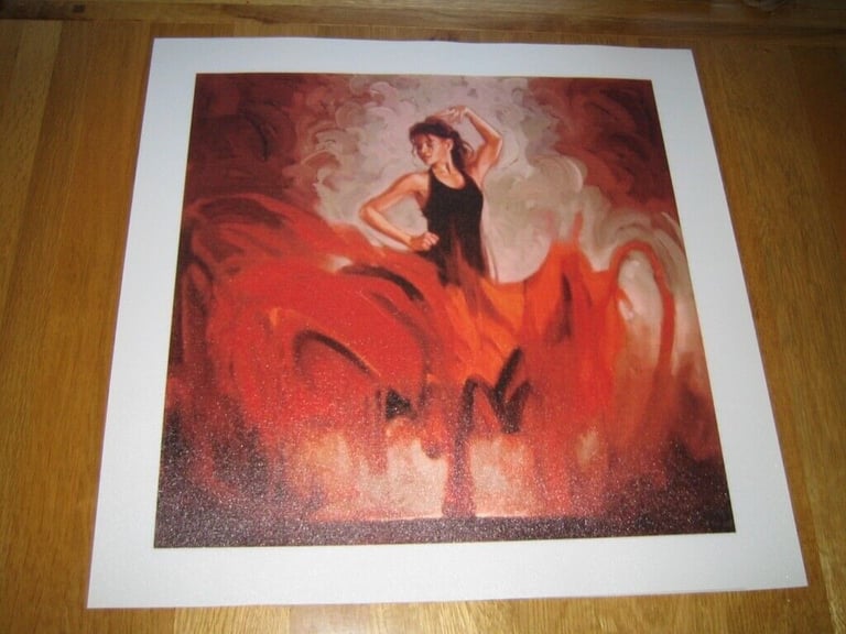 Mark Spain Canvas Print Unframed {40x40cm} approx {Choice of} 