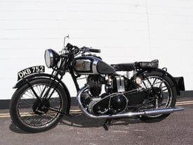 AJS Model 22 in Silver Streak Guise 250cc OHV Twin Port - Nice Usable Condition