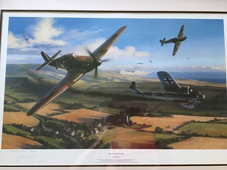 Nicolas Trudgian  BATTLE OF BRITAIN signed limited edition print
