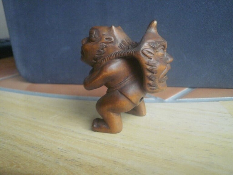 Netsuke gifts hand carved wooden collectable ornament over 270 to choose from