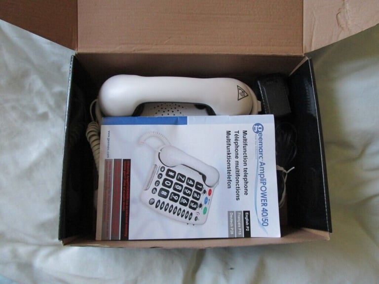 Massive Saving on this Special Hi-Power Telephone for Disabled Folk - Geemarc AmliPOWER 50