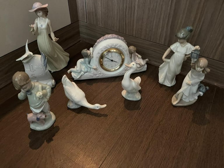 Lladro and Nao Ornaments 