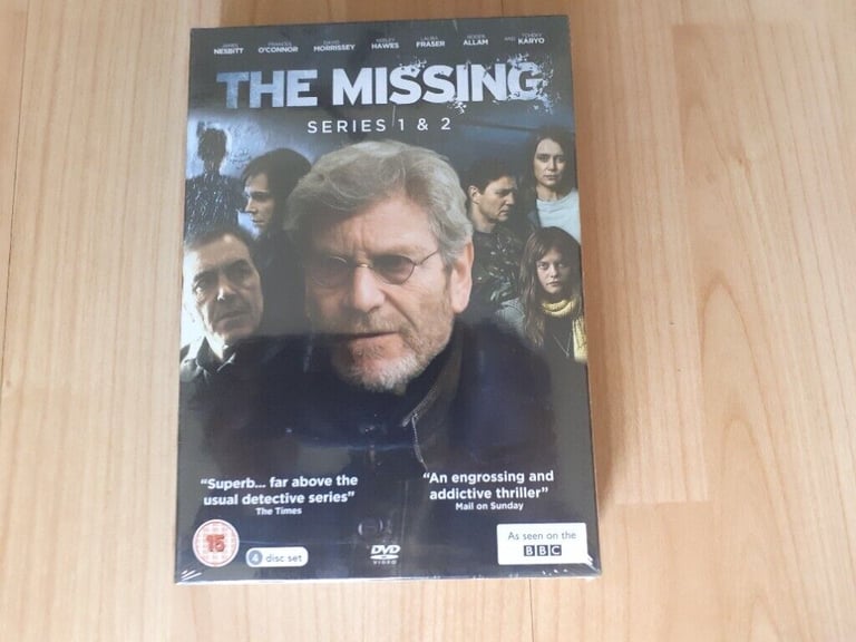 image for The missing  series 1 & 2  sealed dvd