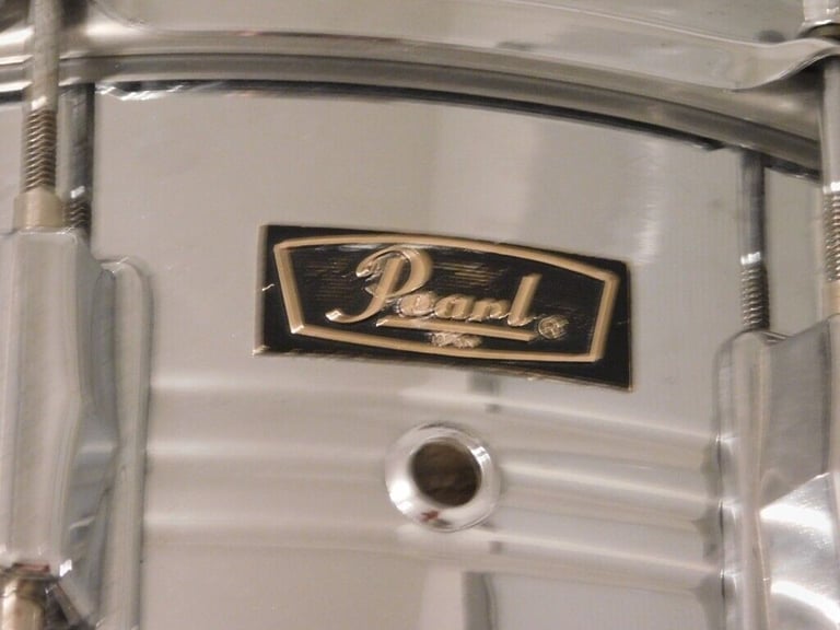 Pearl  B4514L Custom Model Rock  COB snare drum  14 x 6 1/2 - Japan - 70s- Copeland Big brother -402