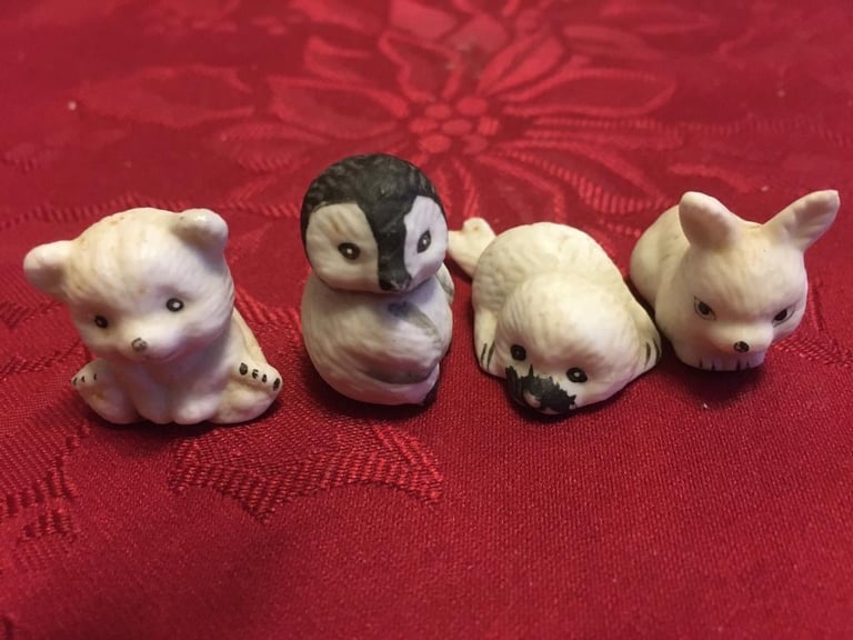 Tiny/Mini Size Animals Ornaments. 