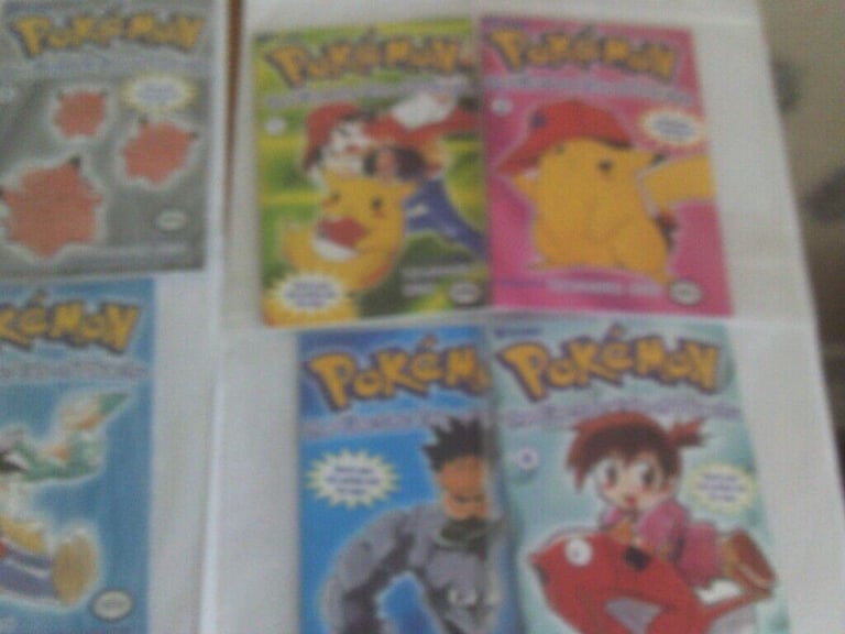 POKEMON  SET OF 8 STORY BOOKS  1 TO 8     PIKACHU