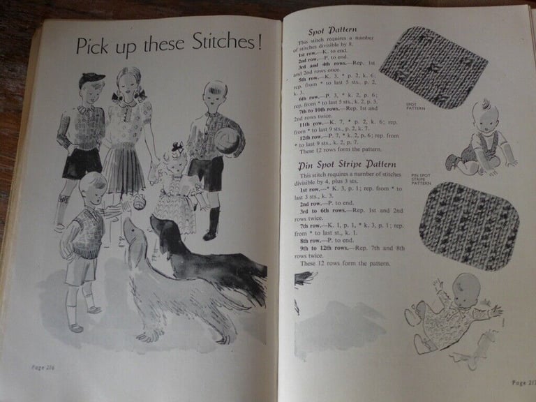 Four VINTAGE KNITTING BOOKS published in the 1940s. See below titles and details. The four for £25.