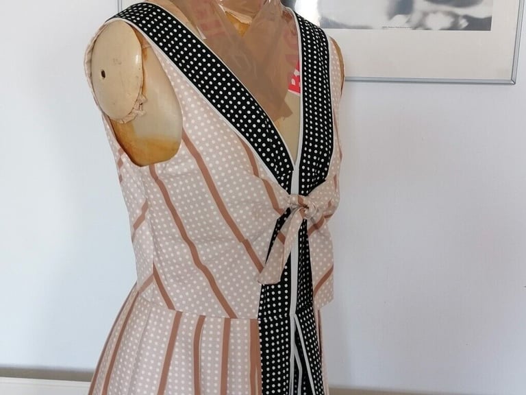 Designer JASPER CONRAN Retro Dress. Size : UK 12. 