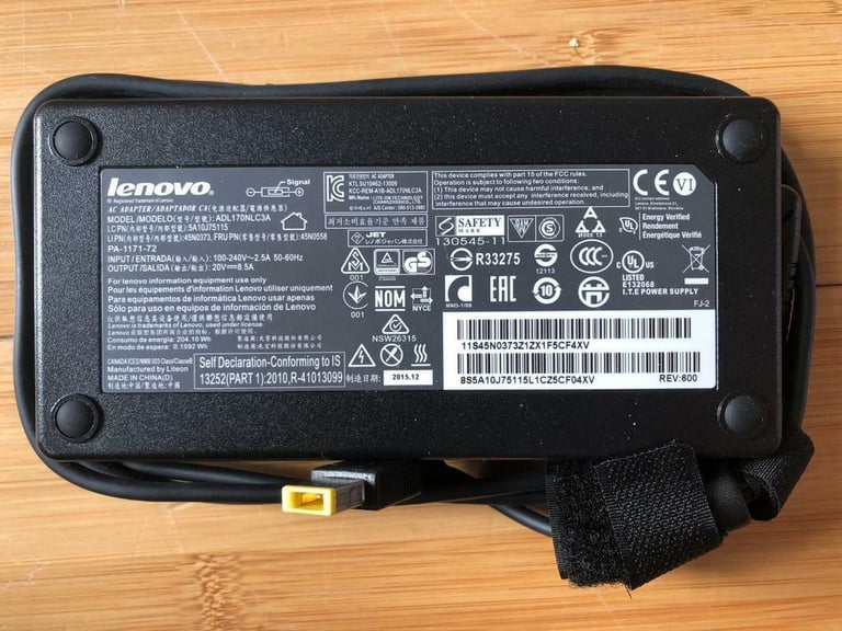 Lenovo Dock High Power Charger 20V 8.5A