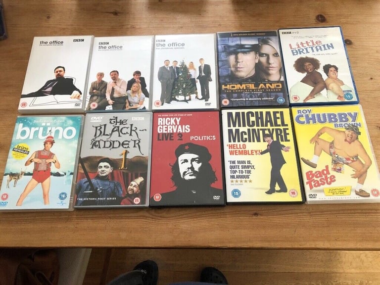 image for Selection of comedy dvds