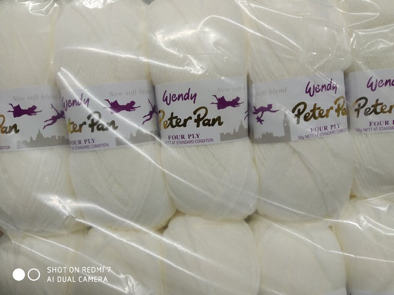 Wendy Peter Pan Baby Ultra Soft 4PLY Knitting Wool Yarn 5x50g Balls New Various Colours Available