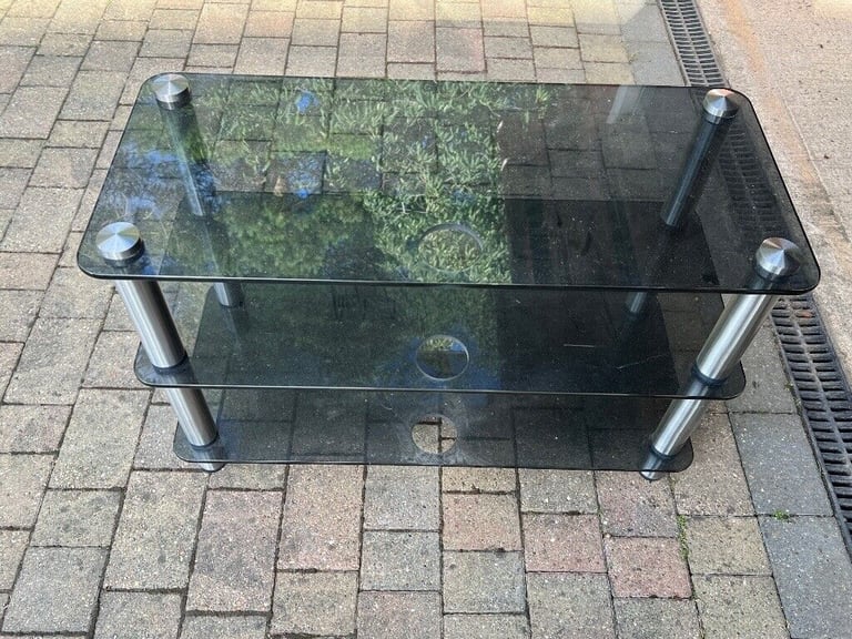 image for Glass TV Stand