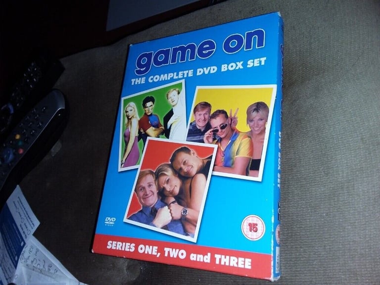 GAME ON COMPLETE DVD COLLECTION BOXSET FOR SALE.