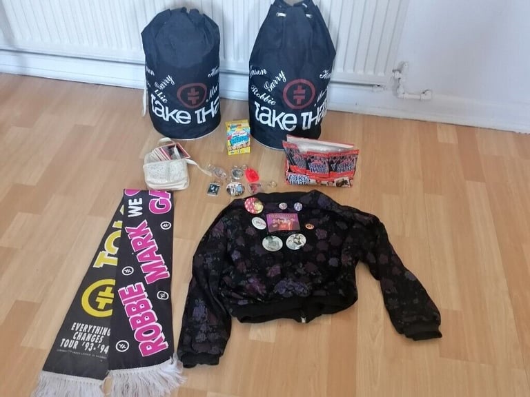 Rare Collectible TAKE THAT Official Merchandise Memorabilia Bundle ( Rare Items). 