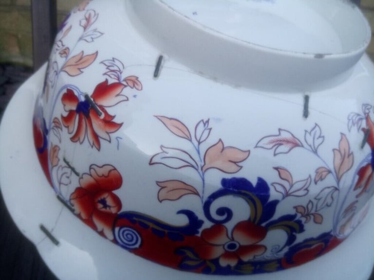 Large Amherst Japan Display Bowl