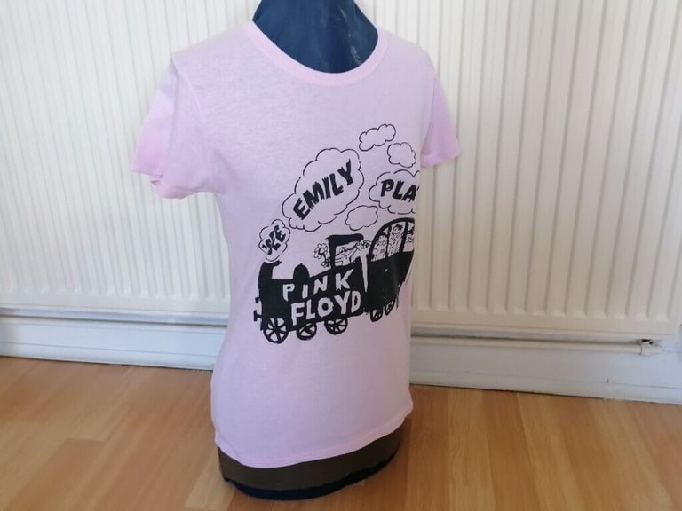 Collectible Authentic PINK FLOYD See Emily Play T Shirt. Size : S . Licensed Merchandise 