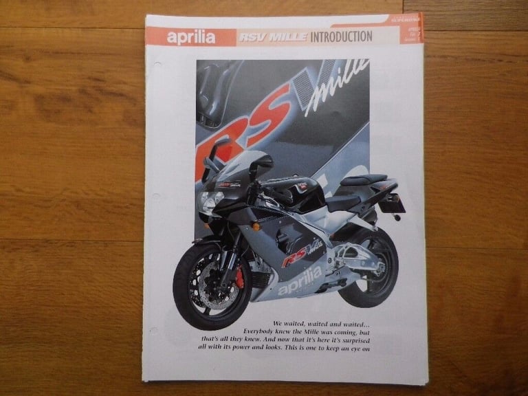 image for Aprilia RSV Mille Technical Manual. 