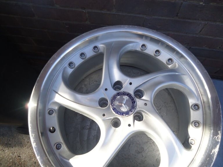 image for 1x 18 FRONT Mercedes Alioto Split Rim Alloy Wheels W215 CL 500 PCD 5x112