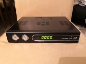 Kryptview A750 Digital TV Receiver -No Remote- For Parts or Not Working
