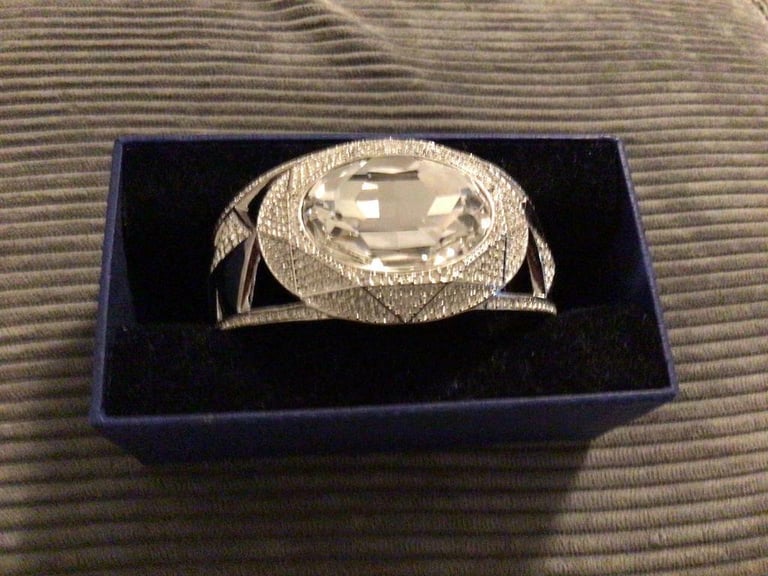 image for Women’s Swarovski  bracelet hallmarked (brand new ) unwanted gift £275
