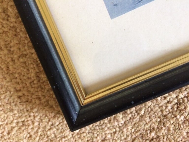 Unusual print Rest on the Flight into Egypt framed picture, by Luc Olivier Merson 