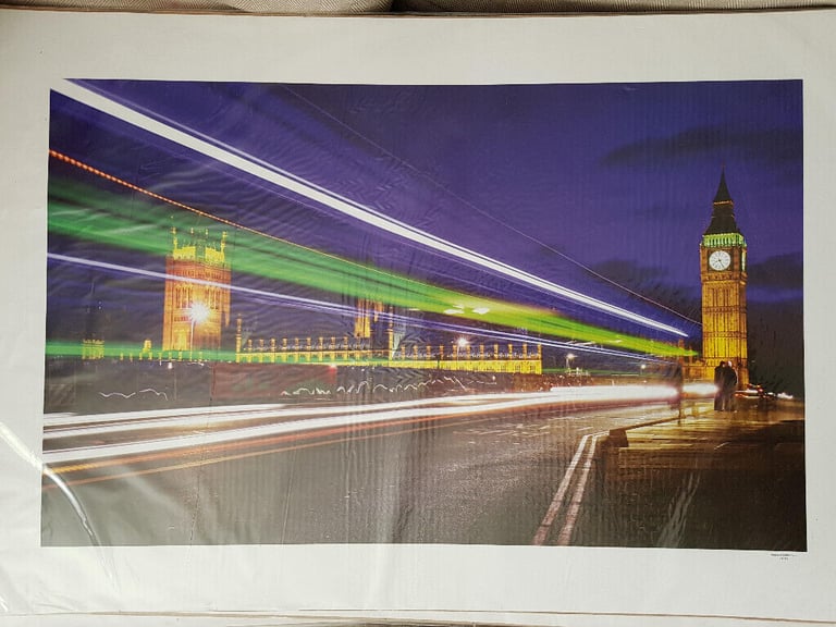 image for Wall Art of Big Ben & Houses of Parliament