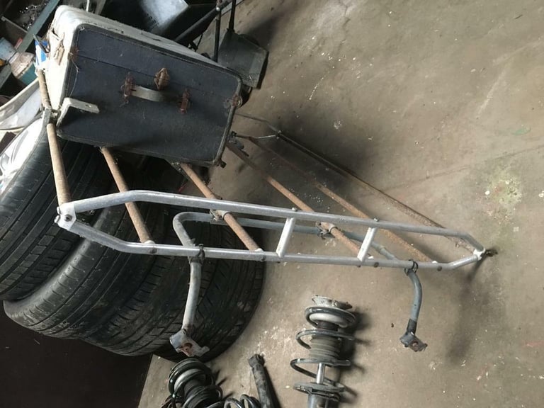 Classic vintage car roof rack Vw type 2 bay window camper split screen