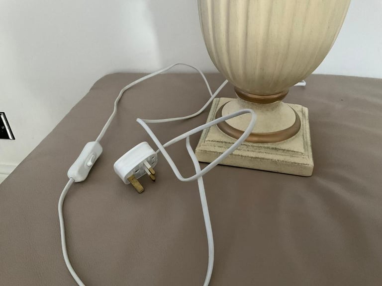 Luxury well made Tall Table/Bedside Lamp