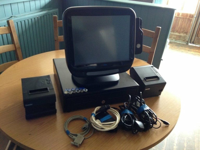 image for PosBank Epos 15' Touchscreen Till 4 Restaurant Cafe Pub Cash Register +ICR Touch