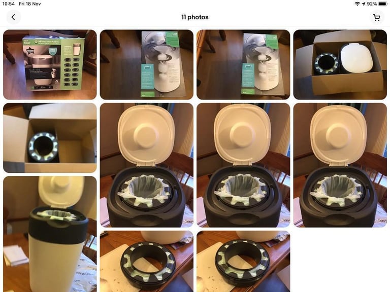 image for TOMMEE TIPPEE TWIST AND CLICK ADVANCED NAPPY SYSTEM 