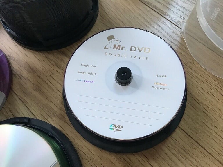 Selection Blank Media Recording Discs CDR DVD DL Verbatim Etc
