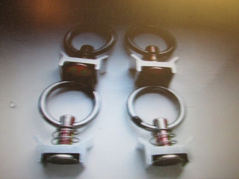 image for Tracking Cargo / Tie Rings x 4  New,  Loads Available