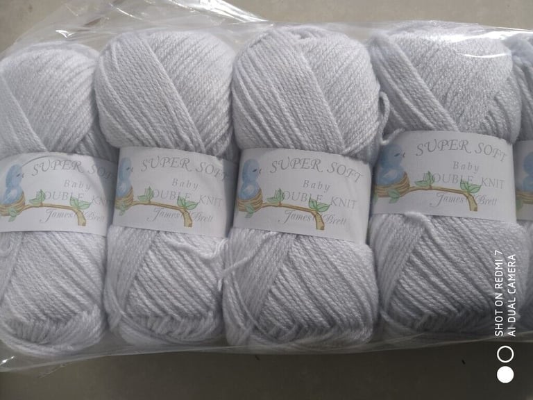 JAMES BRETT SUPERSOFT DOUBLE KNITTING WOOL YARN 5X100G BALLS COLOUR CHOICES