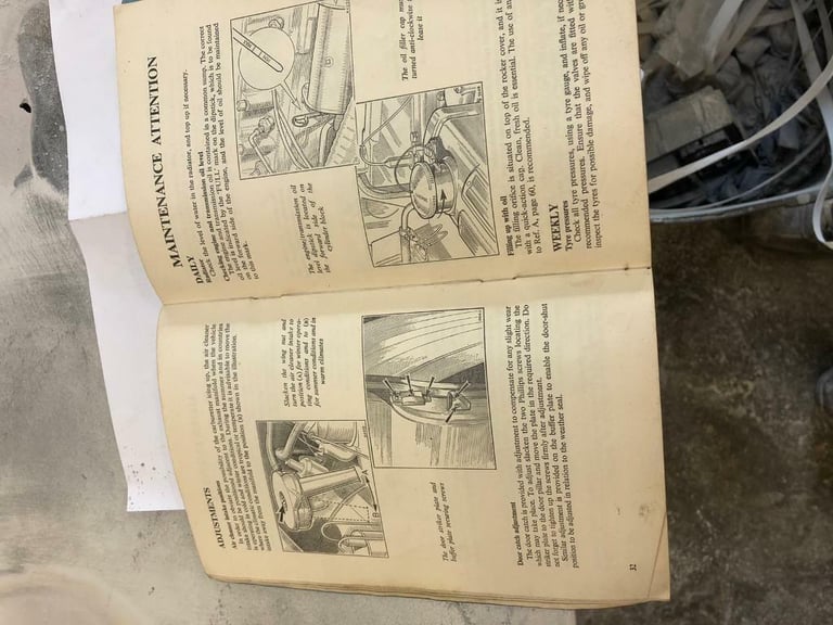 Austin ( seven ) mini owners hand book