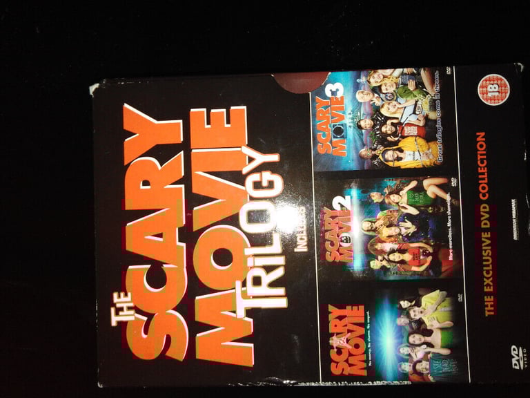 image for horror dvd set, scary movies 1-4