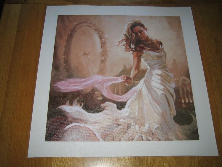 Mark Spain Canvas Print Unframed {40x40cm} approx {Choice of} 