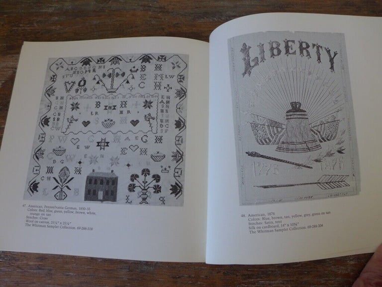 Rare Collectable Needlework Booklet: THE STORY OF SAMPLERS.