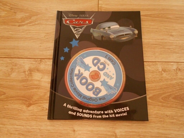 DISNEY PIXAR CARS 2 - BOOK AND CD SET