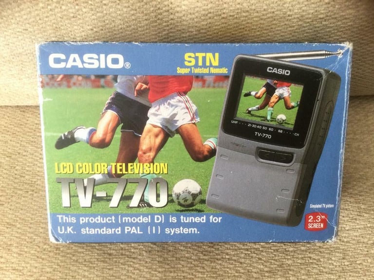 Casio Colour TV-770 (analogue)