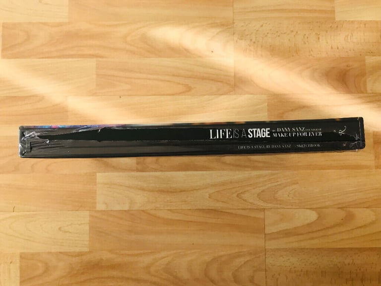 Life Is a Stage - Danny Sanz, Founder of Make Up for Ever - Hardcover Book