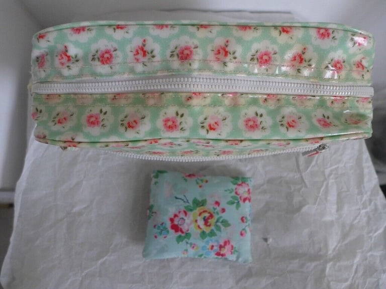 TWO CATH KIDSTON items: Wash Bag Make-Up Bag Beauty Bag PLUS Foldaway Shopping Bag, £20 for the two.