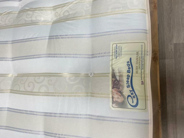 Brand New Ruby Demask Orhto Double 4ft6 Mattress